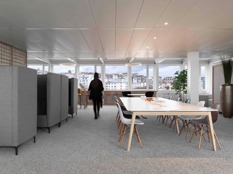 Magnifiques surfaces de bureaux avec vue sur le lac à louer à Lausanne (4)