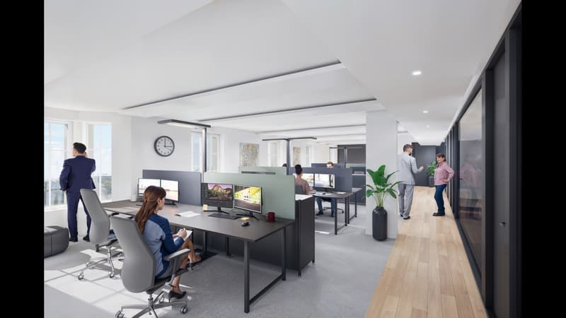 Bureaux "plug and play" à louer dans un immeuble emblématique du centre-ville de Genève (4)
