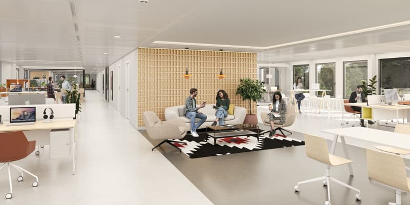 Bureaux à louer au coeur d'un environnement unique à Lancy (3)