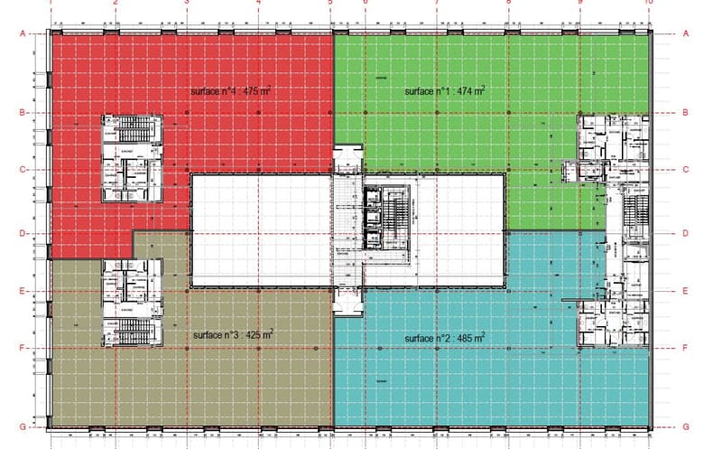 Surfaces mixtes à louer - Plan-les-Ouates - Dès 381 m2 - Immeuble moderne (11)