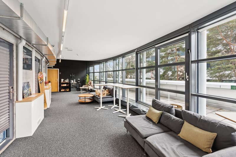 Bâtiment indépendant à louer avec services au sein d’un campus, quartier des nations à Genève. (7)
