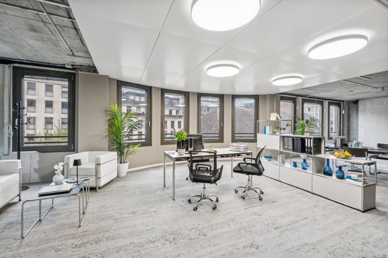Dans un immeuble rénové, au cœur de la Rue du Rhône à Genève, surface de bureaux premium et attractives (5)