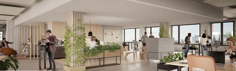 Bureaux neufs à 5mn de la gare - Central Malley à Prilly - Modernes et lumineux (3)