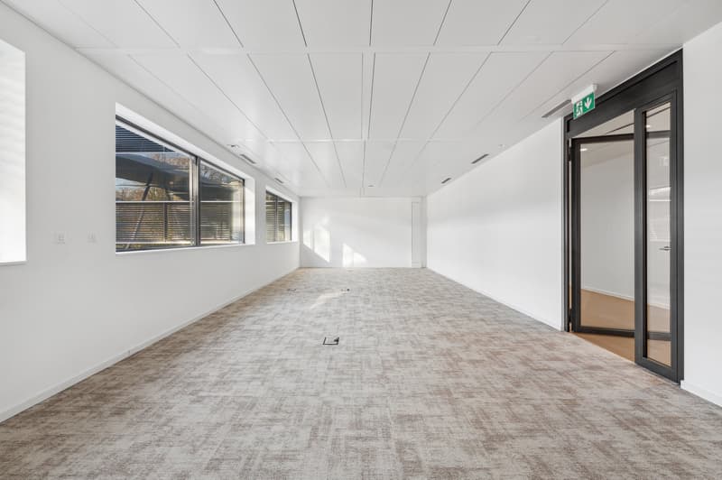 Bureaux aménagés - Terre-Bonne à Eysins - bâtiment moderne et flexible (7)