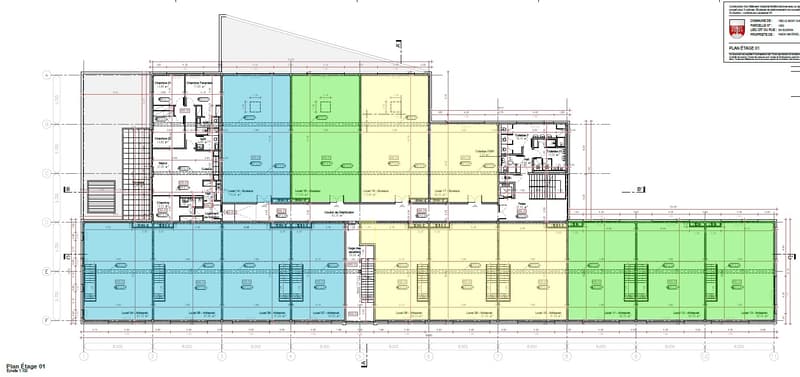 Ateliers & bureaux neufs à louer  ZI Budron, Mont-sur-Lausanne  Lots modulables dès 381 m²  Bâtiment Minergie (9)