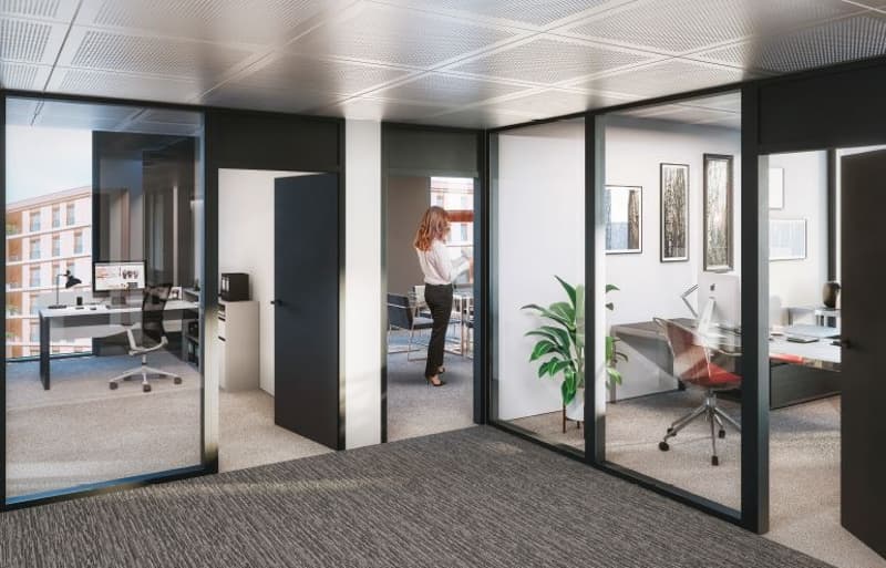 Bureaux premium à louer, secteur aéroport, au sein du quartier de l’étang à Genève (4)