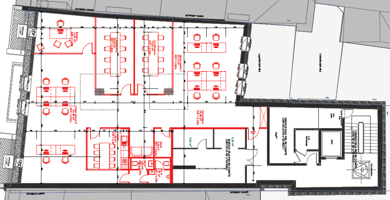 Bureaux aménagés à l'état neuf au sein d'un immeuble rénové - Genève hypercentre (7)