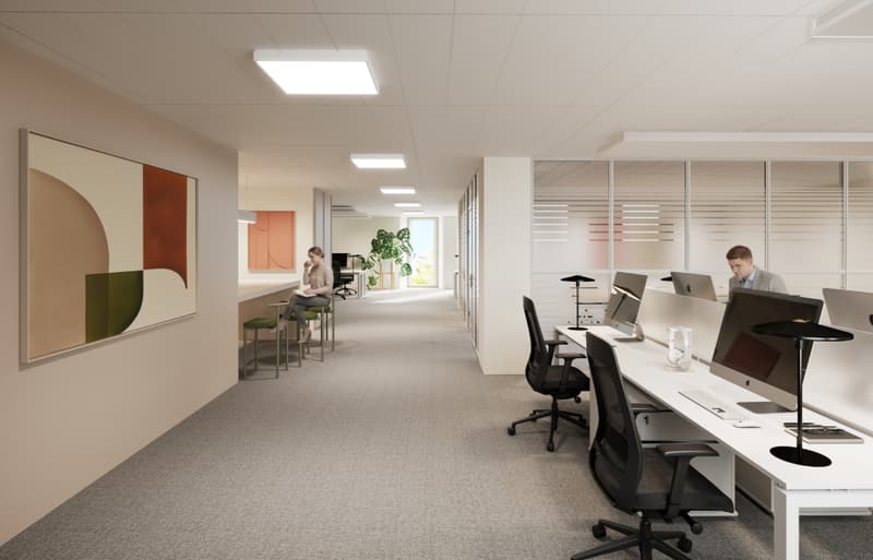 Bureaux aménagés à l'état neuf au sein d'un immeuble rénové - Genève hypercentre (4)