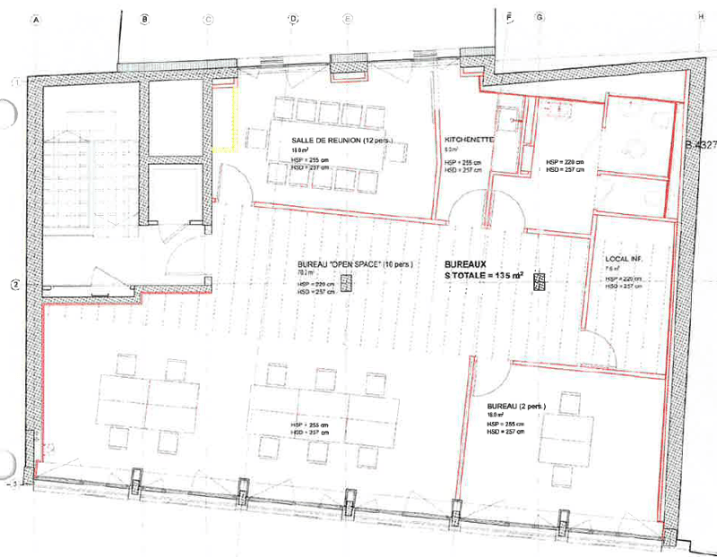 Surfaces de bureaux de 135 m2 à louer place de la Fusterie à Genève (6)