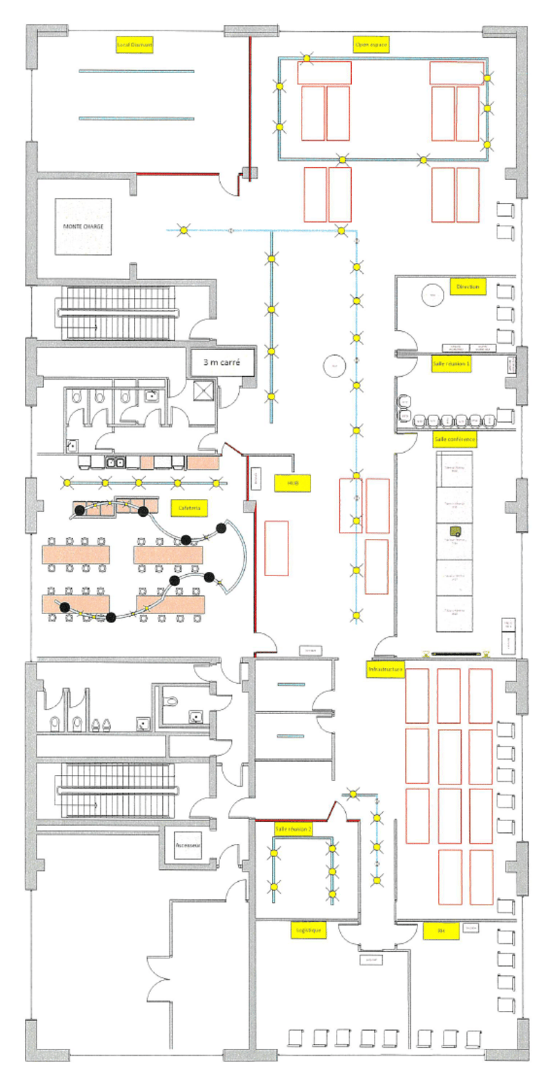 Surface polyvalente de 700 m² à louer| Bureaux & Activité Light Industrielle | Meyrin (7)