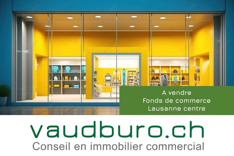 Boutique Emplacement Premium / Rue commerçante Lausanne centre ! (1)