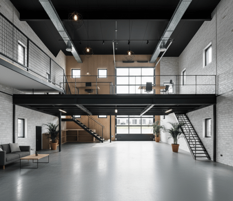 Votre nouvel espace Bureau, Atelier & Production - dès 310 m2 à 1'000 m2 grande hauteur sous plafond (3)