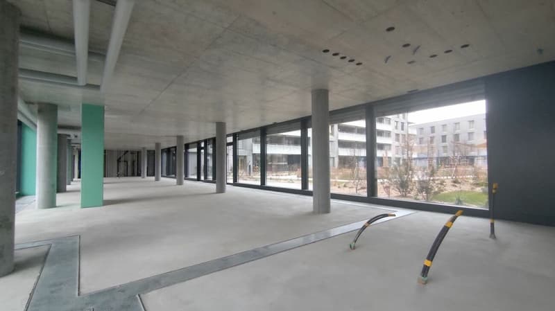 Quartier Horizons En Dorigny - Arcades commerciales et Showroom (2)