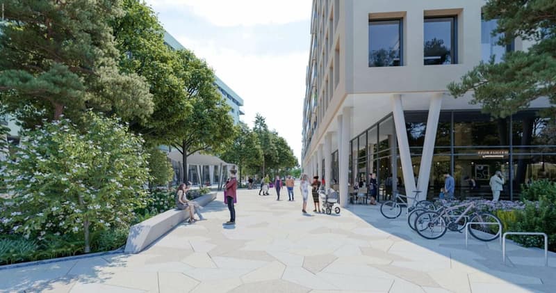 Quartier Horizons En Dorigny - Arcades commerciales et Showroom (6)
