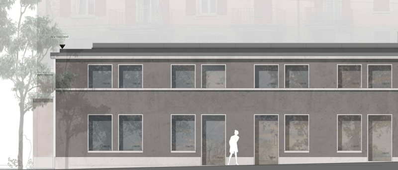 Arcade/bureau/local commercial à louer 100 & 130 m2 env. (6)