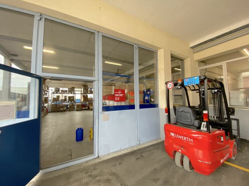 Vaud local stockage showroom depot archives à louer En Budron 600/1200 m2 (9)