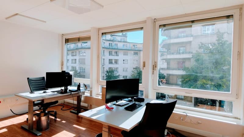 Bureaux de 140m2 (divisibles 55/85m2) lumineux et clé en main au centre de Lausanne ! (1)