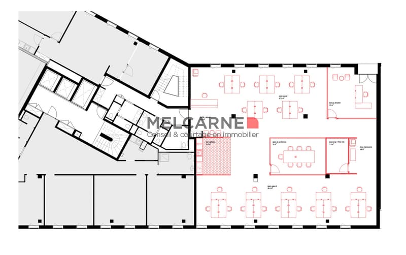 119 m2 de bureaux à Plainpalais (5)
