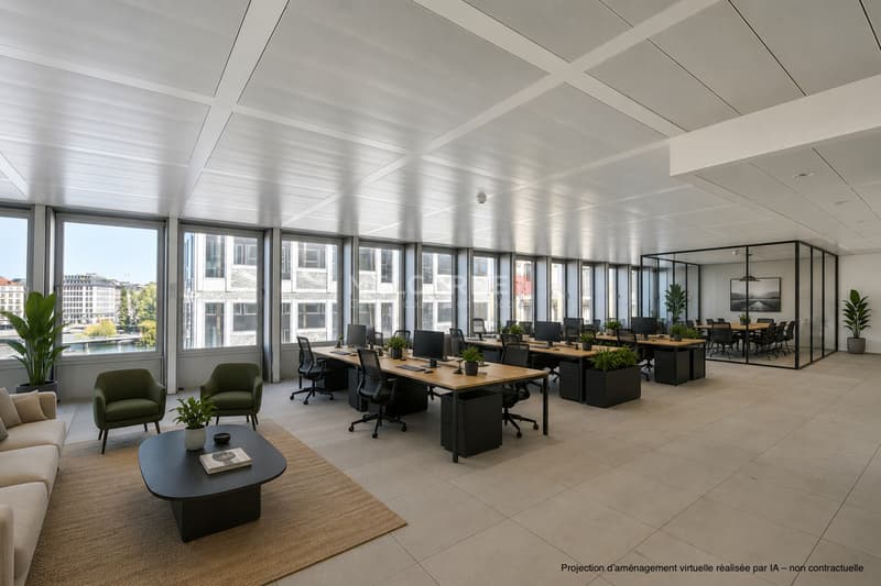 Bureaux d'exception de 804 m² avec vue sur la Rade - Rue du Rhône (2)