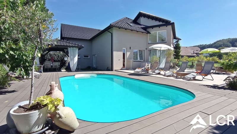 Magnifique villa meublée 6.5p / 6 chambres + Studio / jardin - piscine (1)