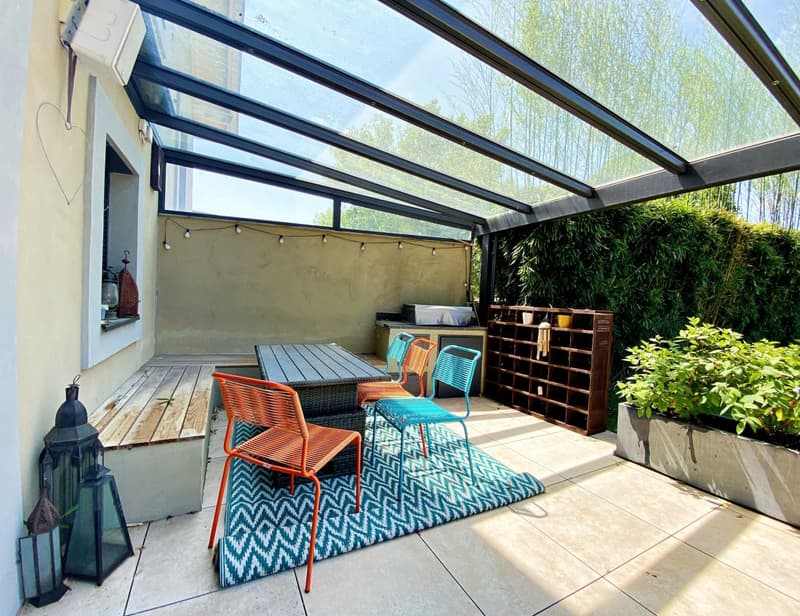 Maison d'architecte d'exception entièrement meublé avec jardin et piscine (2)