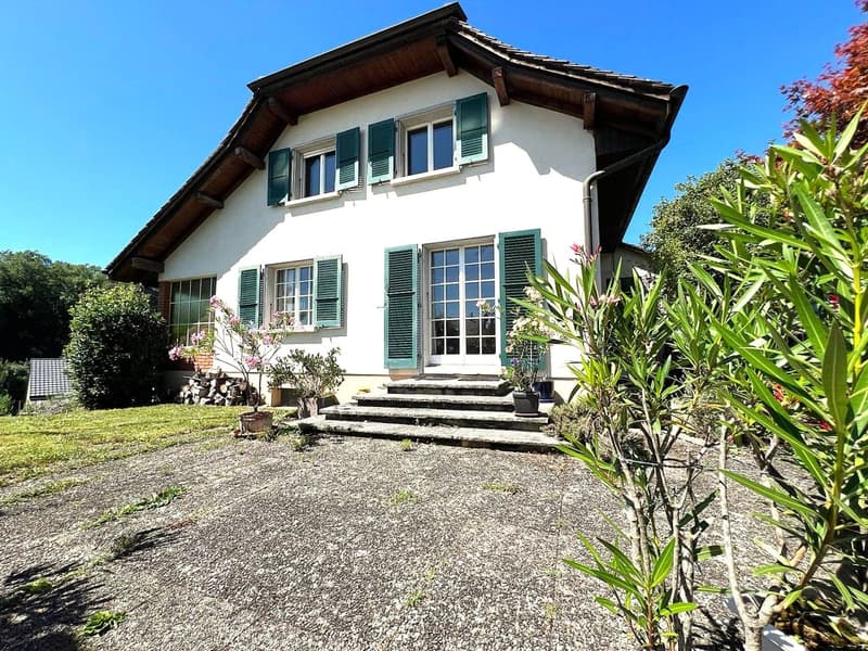 Maison individuelle de 6.5P / 4 CHB / 3 SDB / 1 Balcon / Grand jardin de 1150m² / 2 Box (1)