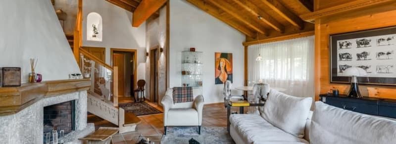 Magnifique appartement de 5.5 pièces avec vue panoramique sur les Alpes - Château-d'Oex (3)
