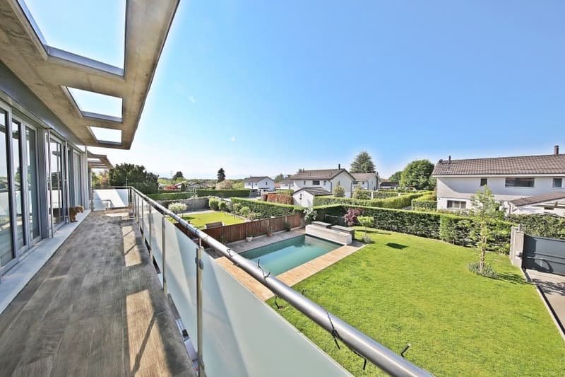 Magnifique villa 6.5p / 4 chambres + bureau / 3 SDB / jardin et piscine (10)