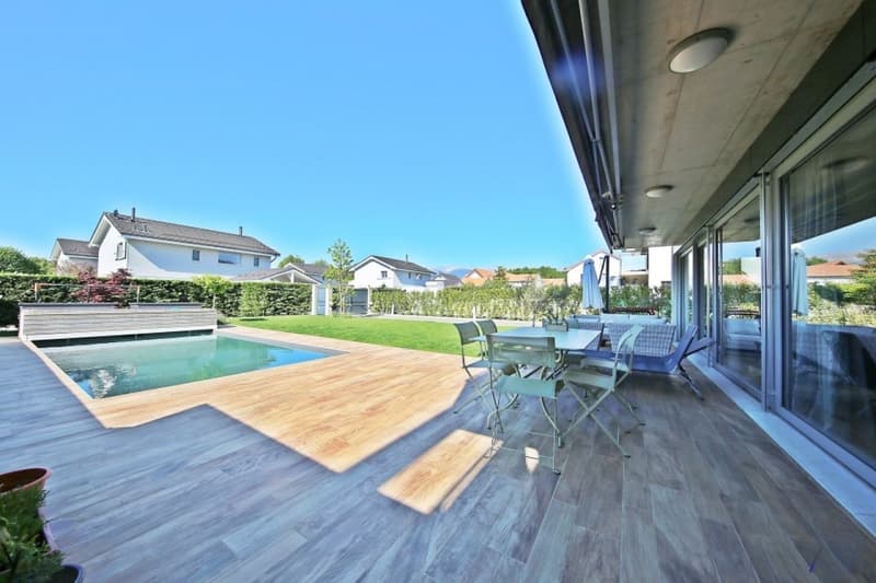 Magnifique villa 6.5p / 4 chambres + bureau / 3 SDB / jardin et piscine (1)