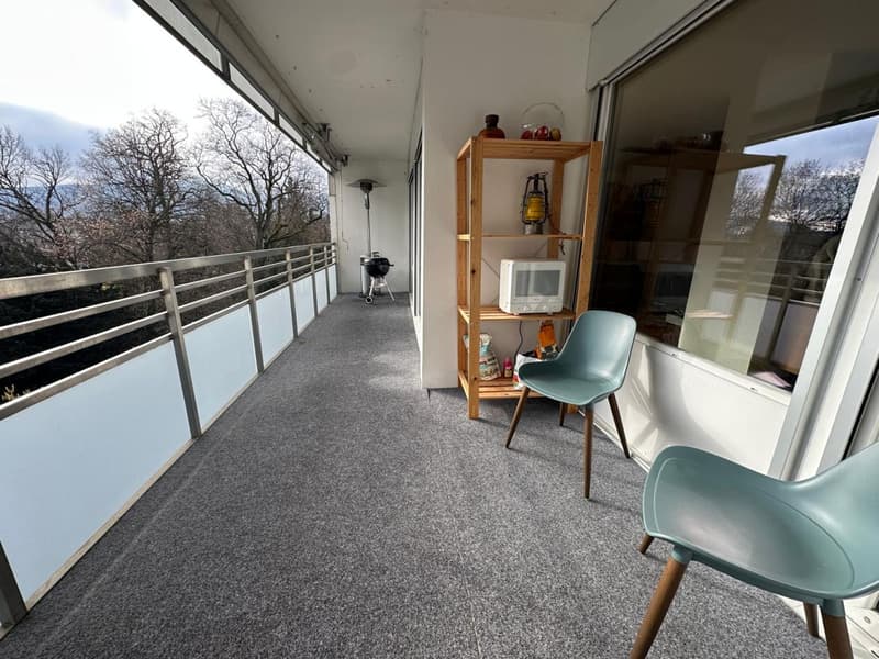 SOUS-LOCATION - Bel appartement meublé de 7.5p / 4 CHB / Balcon (13)