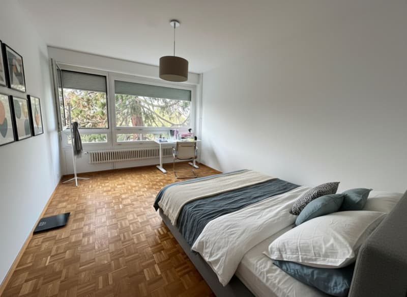 SOUS-LOCATION - Bel appartement meublé de 7.5p / 4 CHB / Balcon (10)