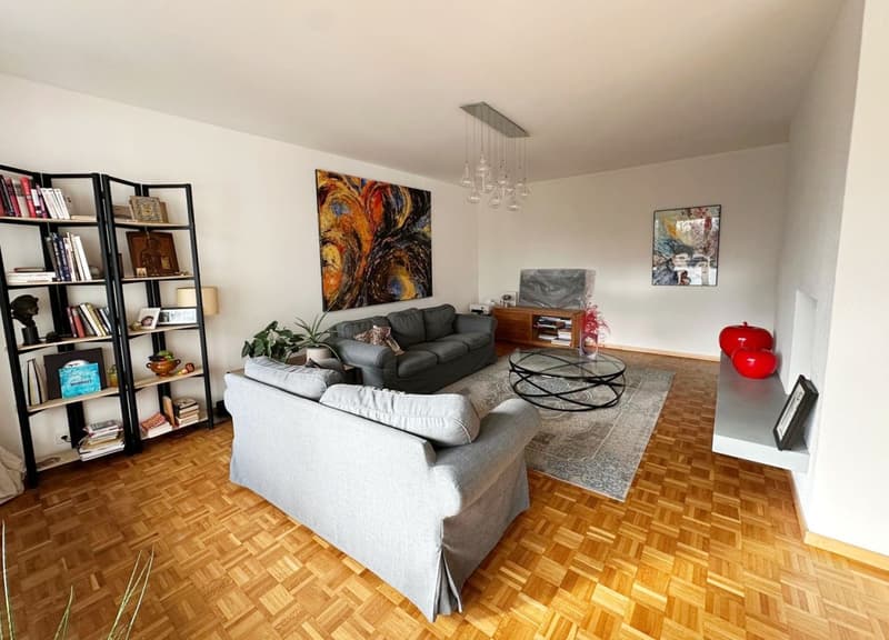 SOUS-LOCATION - Bel appartement meublé de 7.5p / 4 CHB / Balcon (4)