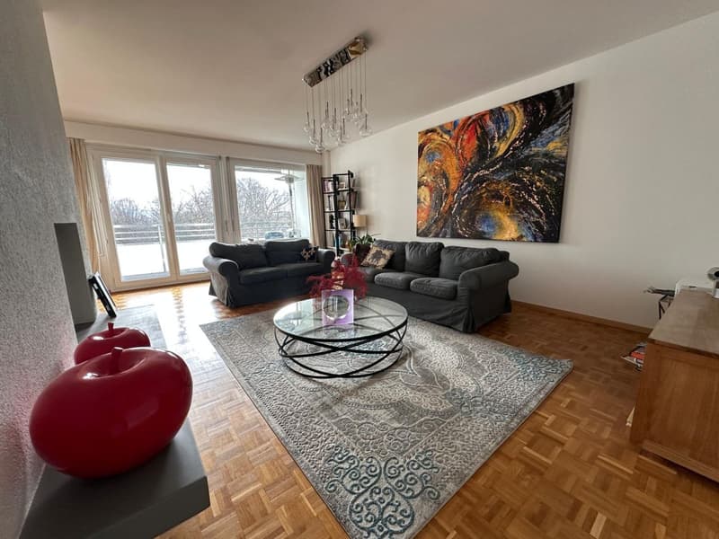 SOUS-LOCATION - Bel appartement meublé de 7.5p / 4 CHB / Balcon (6)