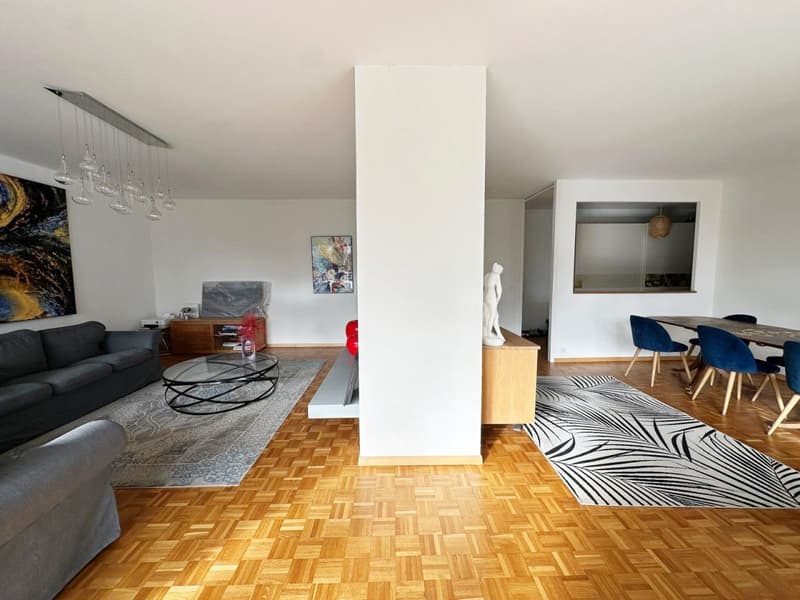 SOUS-LOCATION - Bel appartement meublé de 7.5p / 4 CHB / Balcon (5)