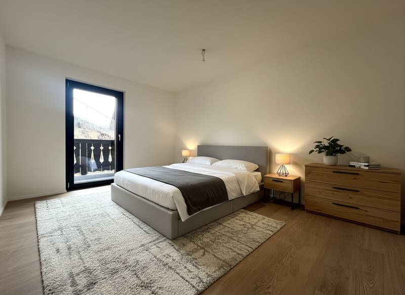 Magnifique Duplex neuf / 3 CHB / 2 SDB / 1 Balcon / Minergie (3)