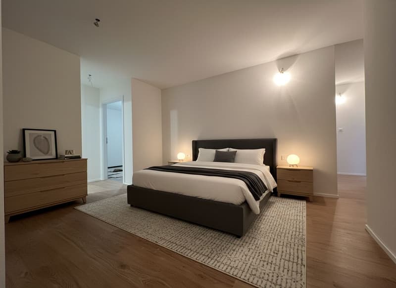 Magnifique Duplex neuf / 3 CHB / 2 SDB / 1 Balcon / Minergie (5)