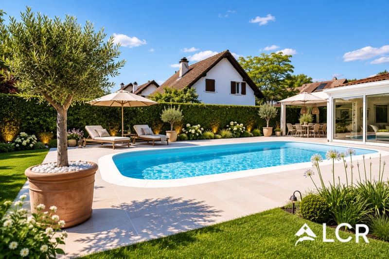 Splendide villa mitoyenne / 4 chambres / 3 SDB / Jardin / Piscine (1)