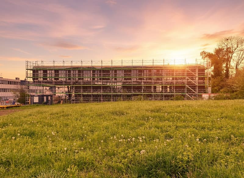 Surface commerciale en fin de construction dans zone industrielle à Saint-Prex (11)