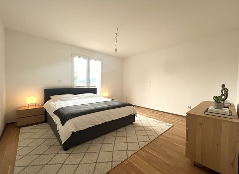 Magnifique Maison rénovée à Attalens / 3 CHB / 1 SDB / 1 Balcon / pompe à chaleur (5)