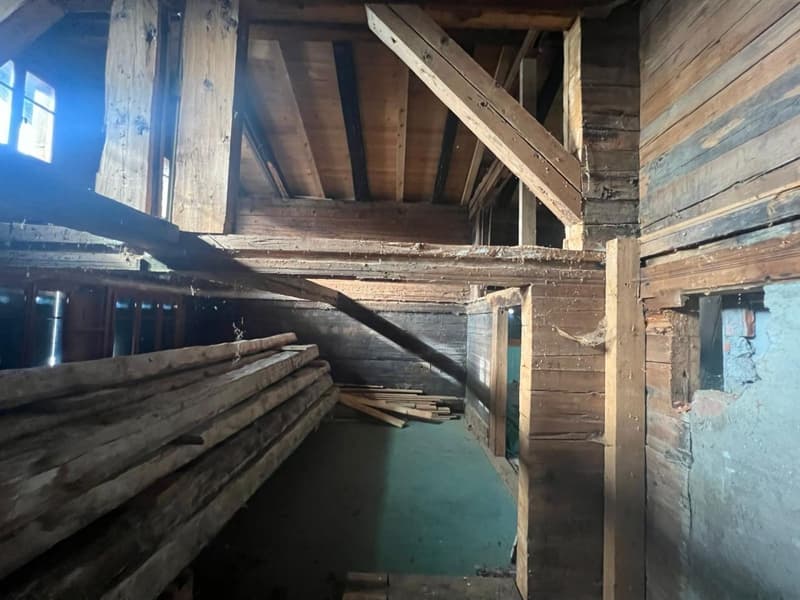 Beau chalet à rénover sur Ormont-Dessous (11)