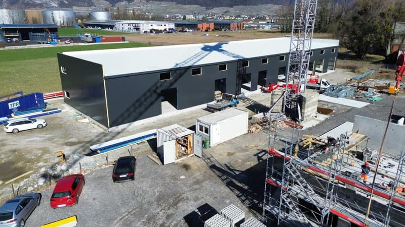 À vendre - Halle industrielle mixte avec excellent rendement à Aigle (5)