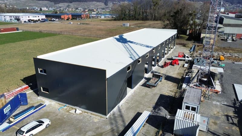 À vendre - Halle industrielle mixte avec excellent rendement à Aigle (4)