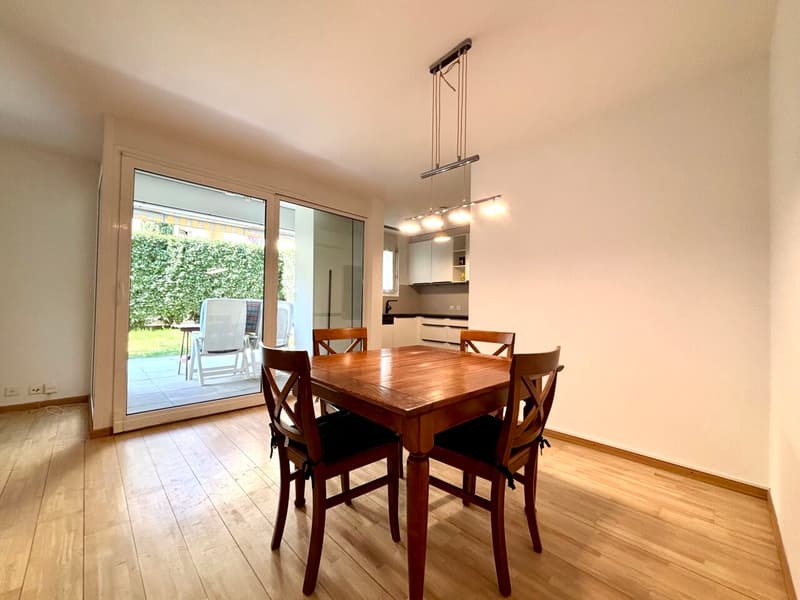 Bel appartement meublé de 3.5p avec petite terrasse à côté de la gare à Gland (6)