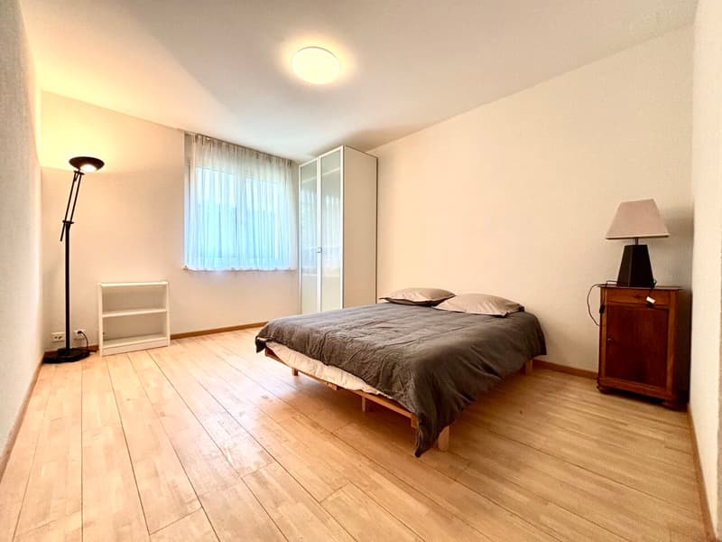 Bel appartement meublé de 3.5p avec petite terrasse à côté de la gare à Gland (9)