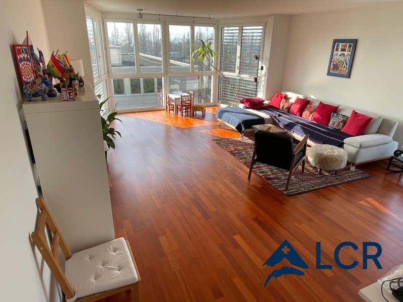 Bel appartement pour courte durée à Lausanne / meublé / 3 CHB / 2 SDB / 1 terrasse (2)