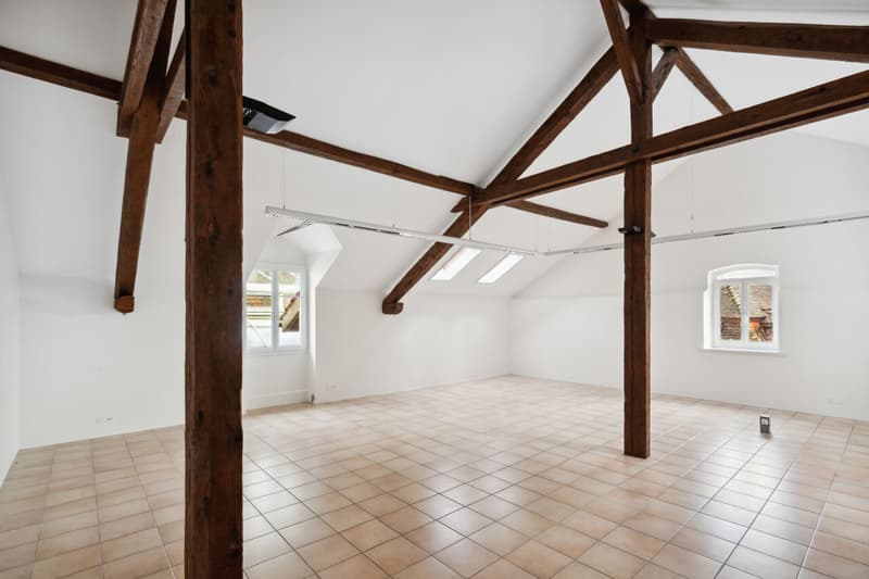 Bureau/atelier/local de 96m² au Château de Vaumarcus (2)