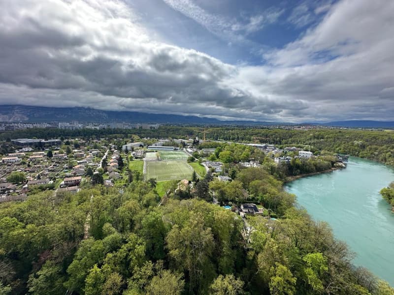 Bel appartement avec magnifique vue dégagée 3 pièces / Piscine collective (7)