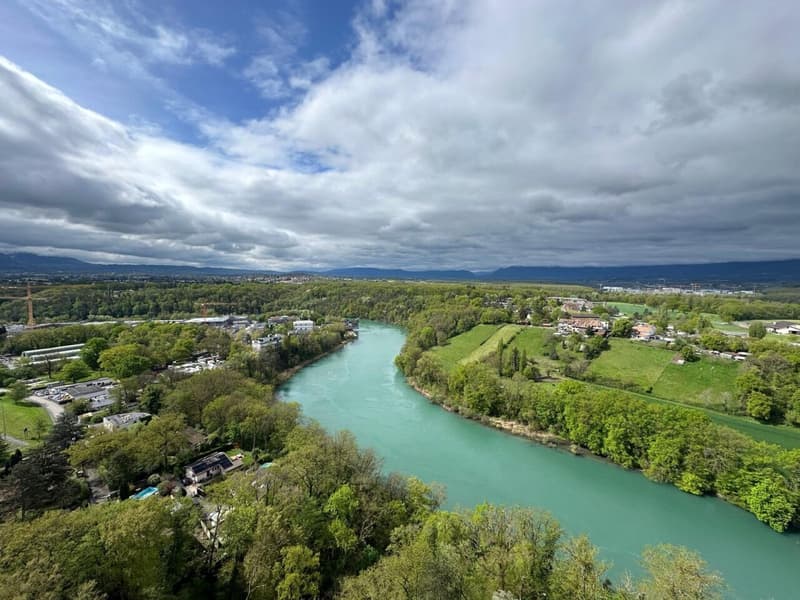 Bel appartement avec magnifique vue dégagée 3 pièces / Piscine collective (1)