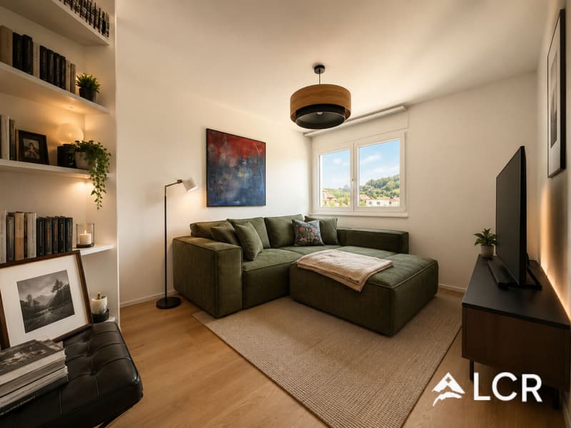 Magnifique attique de 3,5 pièces avec terrasse de 30 m² - Puidoux (7)