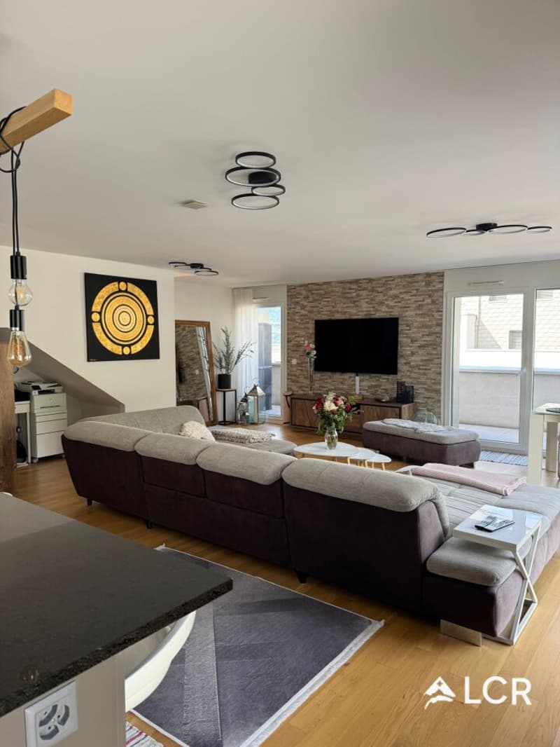 Magnifique Attique en Duplex de 4.5P / 3 CHB / 3 SDB / 1 grande terrasse / vue magnifique (2)
